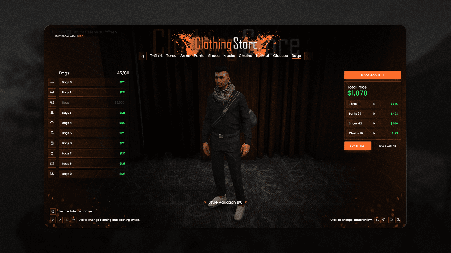 Clothing | FiveM Script